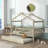 Pisinemo House Beds with Trundle-543808038-572340326