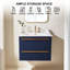 Ensemble de meuble-lavabo mural 30 po