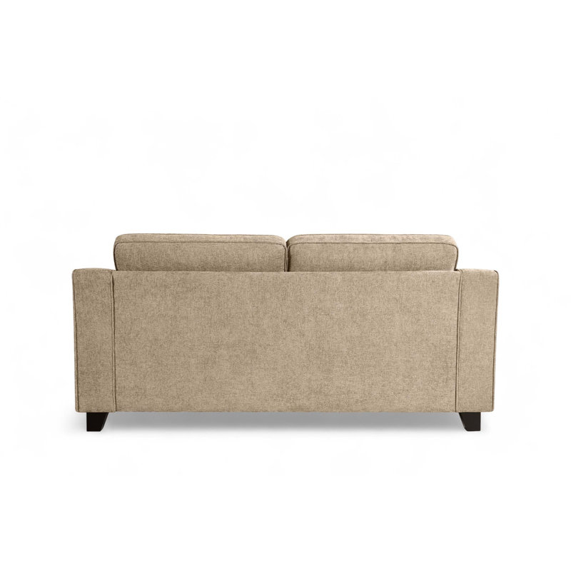 Housley 2 Seater Chenille Sofa, 3, Beige