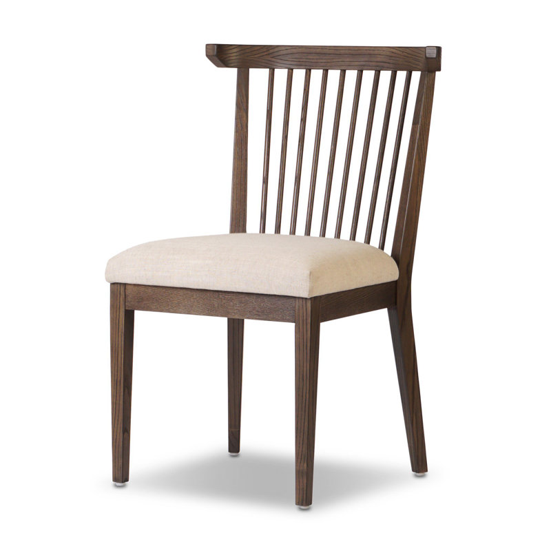 Tullio Upholstered Dining Chair, Drifted Ash