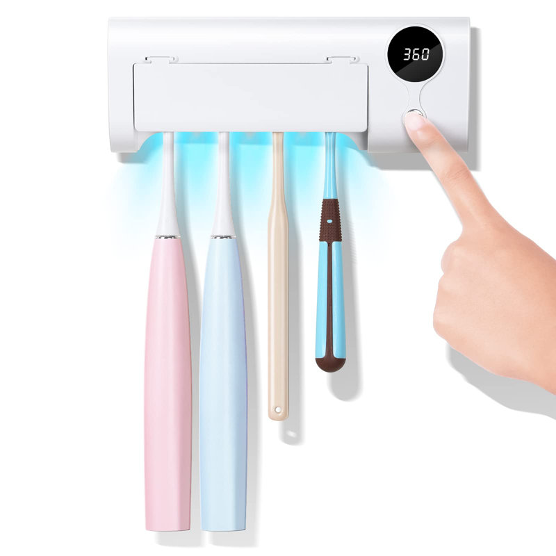 UV Toothbrush Sanitizer with Timer Function