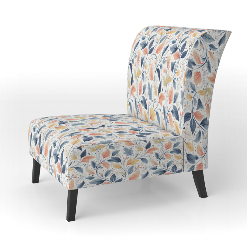 Fauteuil de chambre Boho, Pantoufle sans accoudoirs