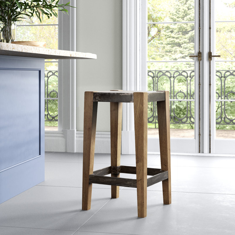 Nolani Stool, Light Brown