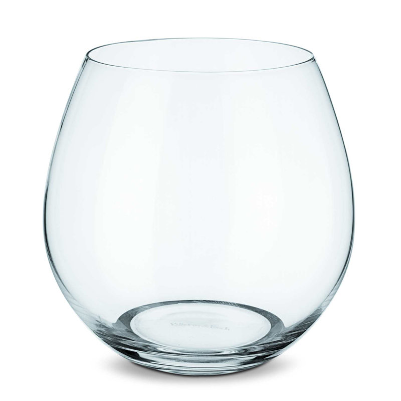 Entrée Set/4 4" Crystal Stemless Wine Glasses