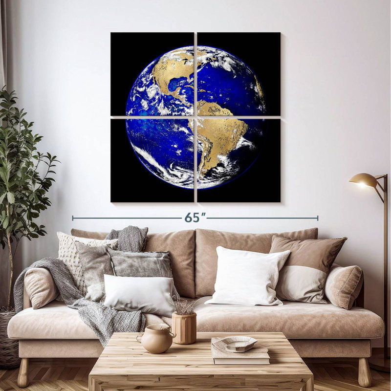 Oberle World Turning V, 45'' H x 45'' W