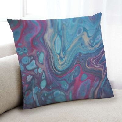 Abstract Throw Pillow