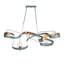 Graffiti 5 - Light Unique/Statement Modern Linear Chandelier-27669948-27669956