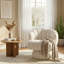 Chaise de meuble-lavabo pivotante rembourrée avec coussin-1813012109