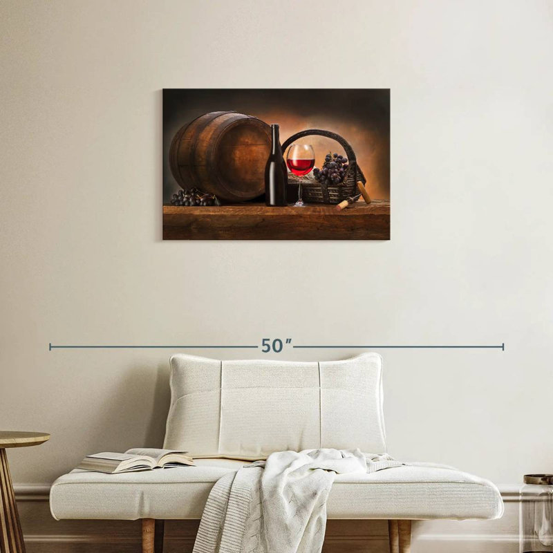 Dégustation de vin rouge Yarlin, H 20 po x l 30 po