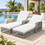 Chaise longue d'extérieur en osier avec coussins-1987736619-2007116377