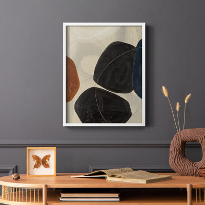 Gravity I Framed Print - Solid Wood