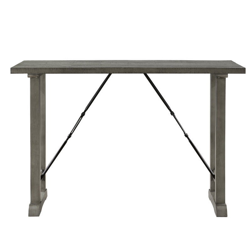 Mobilier de salle à manger à hauteur de comptoir de conception industrielle 1pc