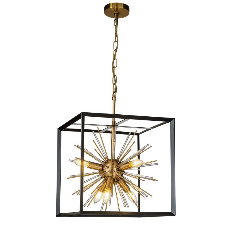 Netawaka 6 - Light Square/Rectangle Pendant