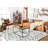 Gladney Hand Knotted Wool/Cotton Southwestern Rug in Ivory-1049849944