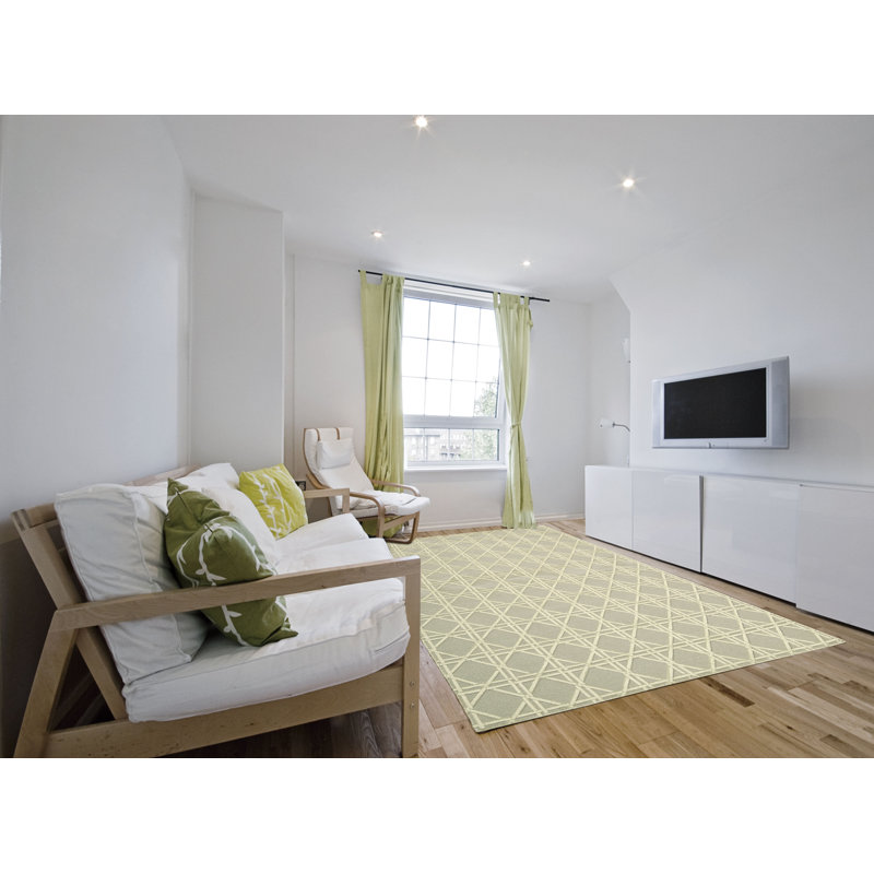 Rondo Wool Geometric Indoor Rug, 9'6" x 13'
