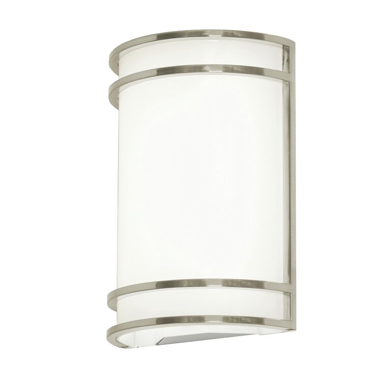 Orren Ellis Leamon LED Flush Mounted Sconce & Reviews | Wayfair