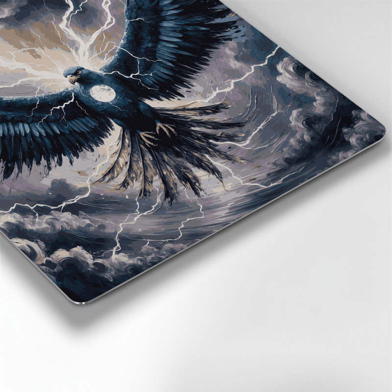 Art mural gris Sci Fi Thunderbird