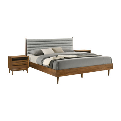 Ensemble de chambre avec lit plateforme 3 pièces Greylynn