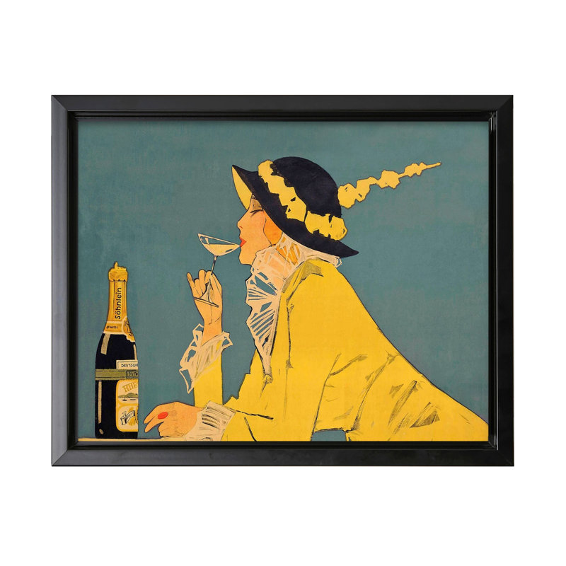 Sohn Klein Rheingold, Black Framed, Canvas, 16"H x 20"W