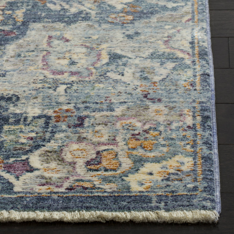 Bachus Oriental Viscose Area Rug, Rectangle 183 x 274 cm
