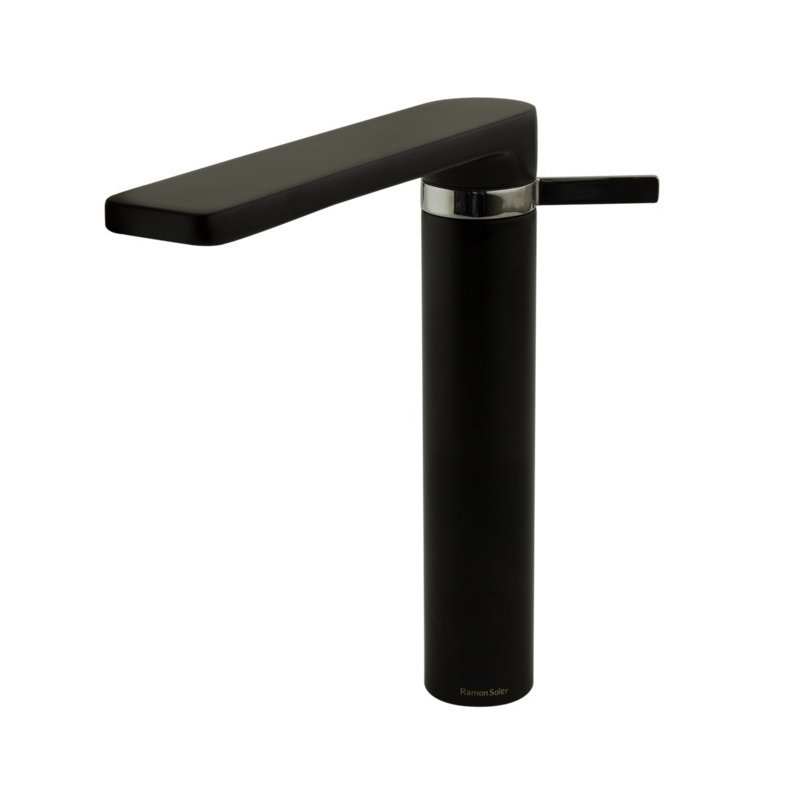 Roman Soler By Nameeks Arola Kitchen Faucet, Black and Chrome
