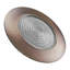 Metal Fresnel Shower 6" Recessed Trim