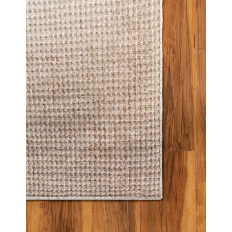 Tapis traditionnel Ulla couleur chameau, Rectangle de 5 pi x 8 pi