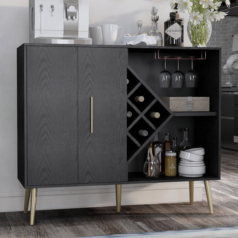 Mahaffey 47.25'' Bar Cabinet