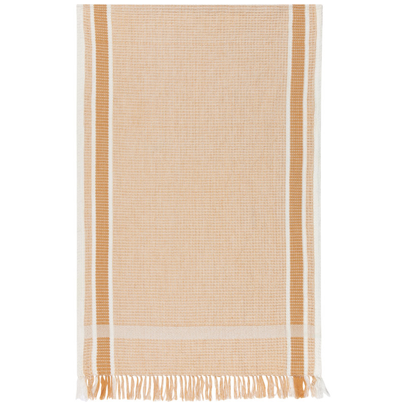 Cotton Tea Towel Kitchen Towel, Ochre
