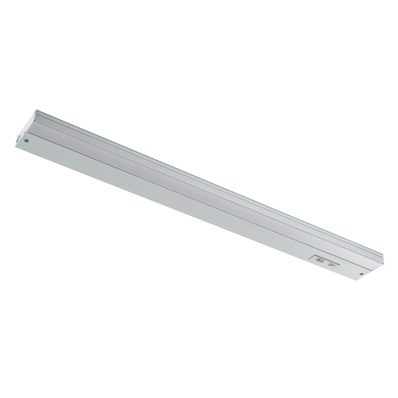 Luminaire sous le comptoir Arza Select, blanc, Blanc, 1" H x 30" L x 3.4" D