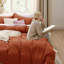 Housse de couette en microfibre de très grande taille - Ensemble de literie très douce en coton prélavé (ensemble de 3)-1558598729-1546097809