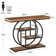 105 Cm Console Table with Storage Shelves