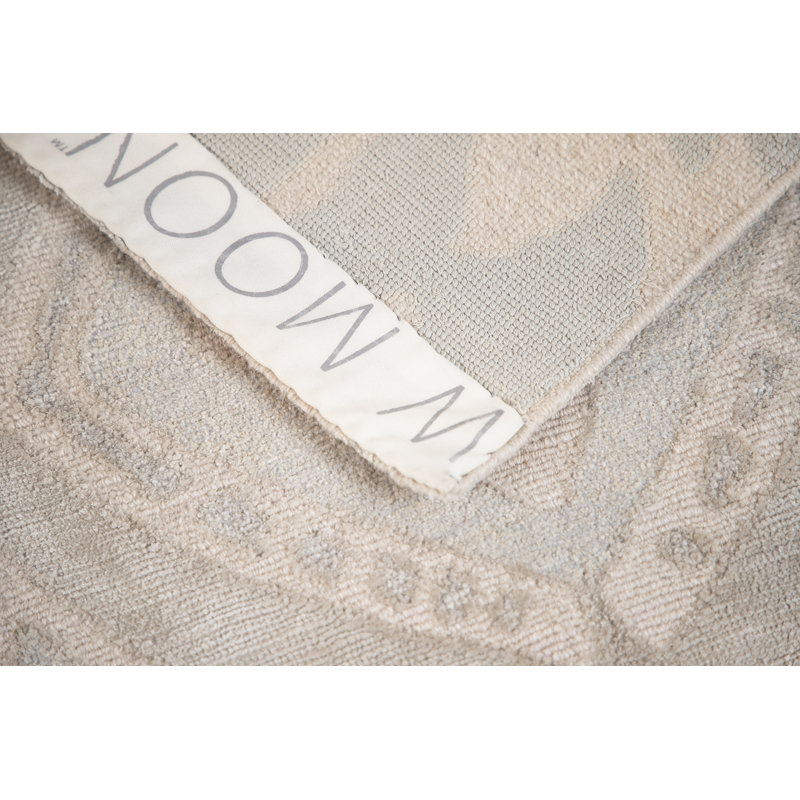 Bali Hand Woven Silk and Wool Geometric Area Rug, Rectangle 10' x 14'