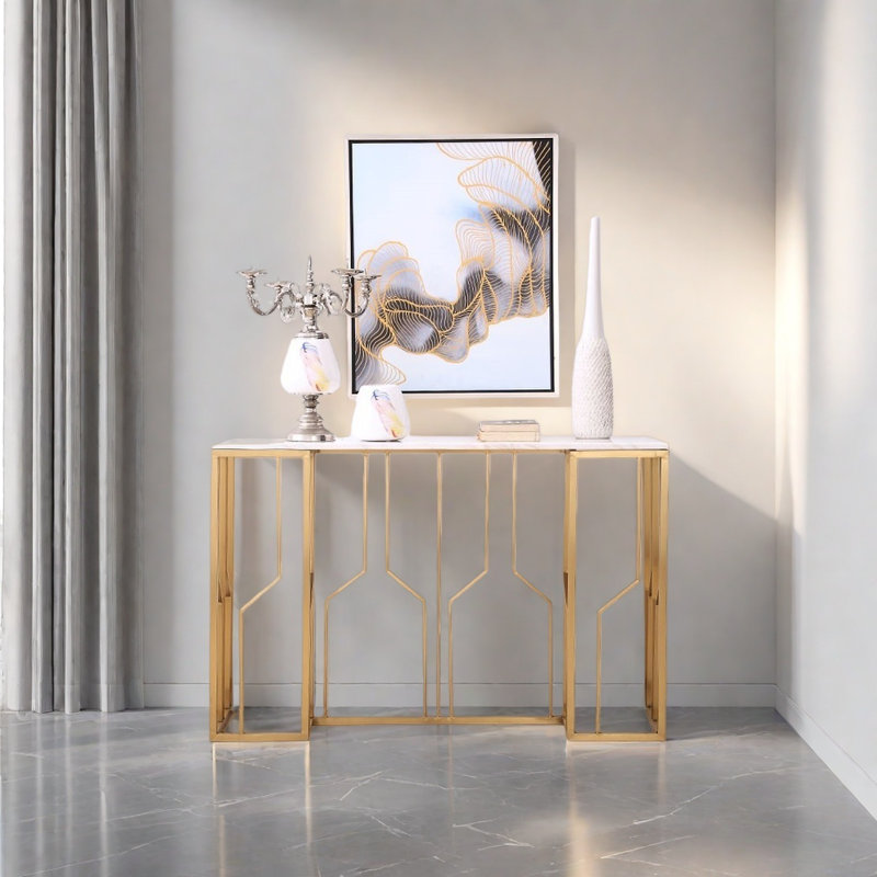 Console Modern Minimalist Art Design, 33.46" H x 35.43" W x 15.75" D
