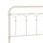 Azyra Spindle Metal Bed In White-2094584088