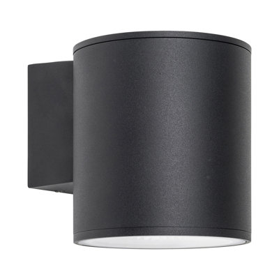 Belfield Black Outdoor Armed Sconce