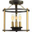 Lustre géométrique unique à 3 lumières Genena-1320525115