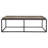 Ediz Solid Wood Top Single Coffee Table