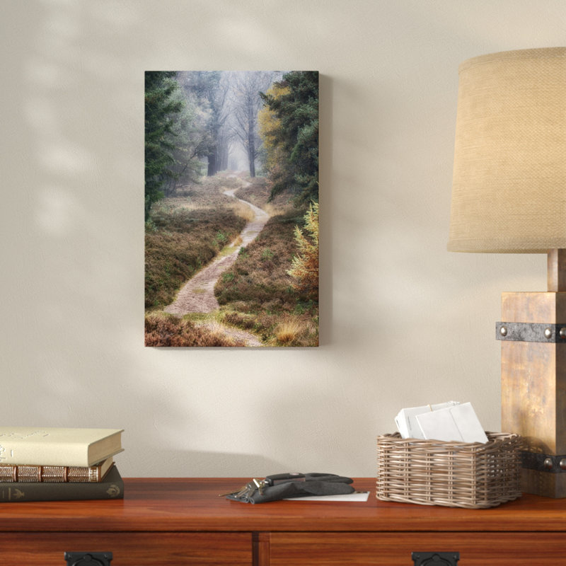 « escalader les traces », reproduction de photo sur toile tendue, H 47 po x l 30 po x P 2 po