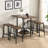 Alven 4 - Person Four Leg Dining Set
