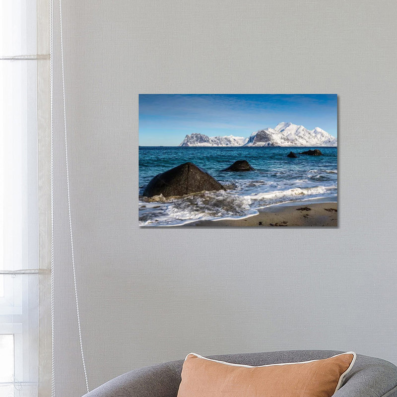 Norway, Lofoten, Myrland III 1 Piece Wrapped Canvas Wall Art, 66.04 cm H x 45.72 cm W x 3.175 cm D