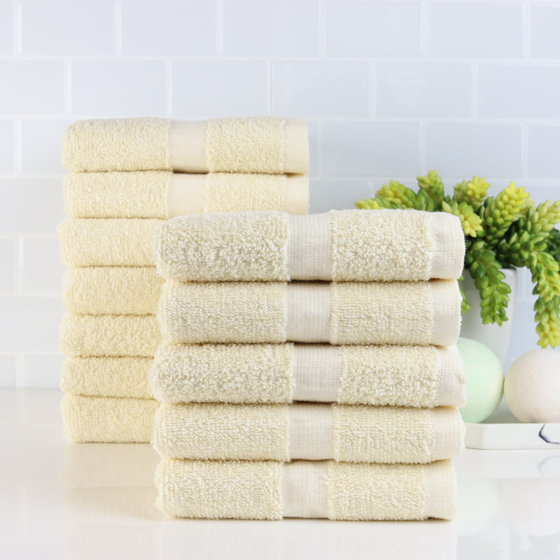Fibertone by 1888 Mills Hand Towel, Beige