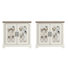 Lopes Traditional Coordinated Storage Accent Cabinet 2 Piece Set