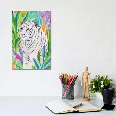 Tropic Tiger I 1 Piece Wrapped Canvas Wall Art