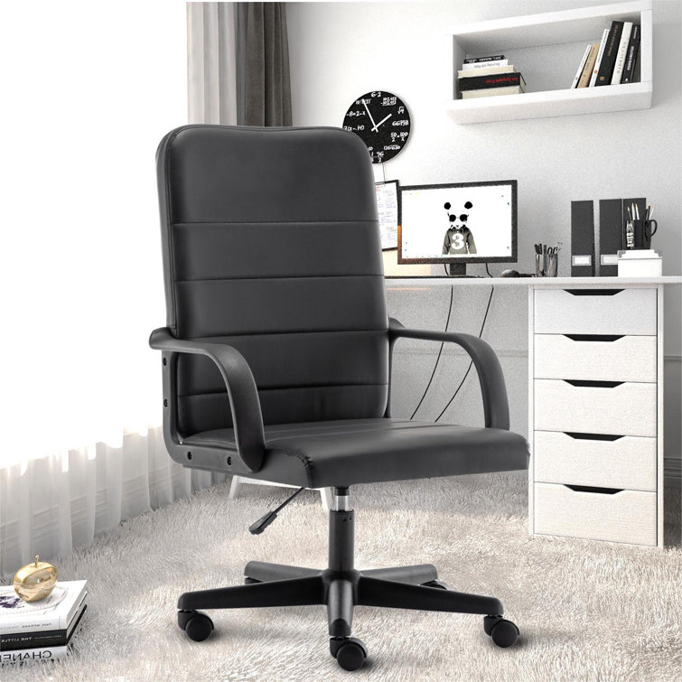 Lukne Ergonomic Faux Leather Executive Office Chair