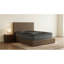 Grand matelas hybride noir en mousse à mémoire de forme-130627203
