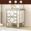 Table de chevet en verre Gerrad