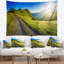 Tapisserie umbria paysager sur les montagnes-28506535
