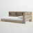 Karnova Platform Bed with Bookcase-597738489-597738484