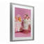 «Pink Pastel Macaroon Cakes», impression encadrée sous verre, design par Lish Creative-1277284509-1277284496
